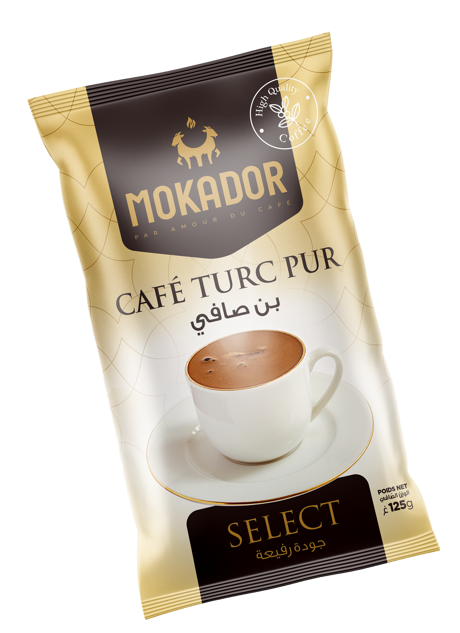 Paquet Mokador Cafe Turc Pur Select
